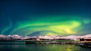 Norvegia e dell'Aurora Boreale